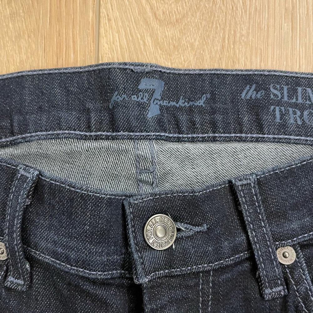 7 For All Mankind Low-Rise The Slim Trouser - Picture 3 of 6